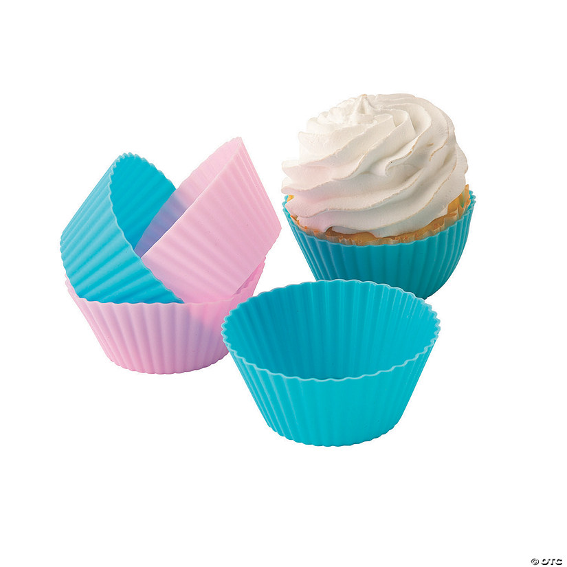 Reusable Silicone Baking Cups - 12 Pc.