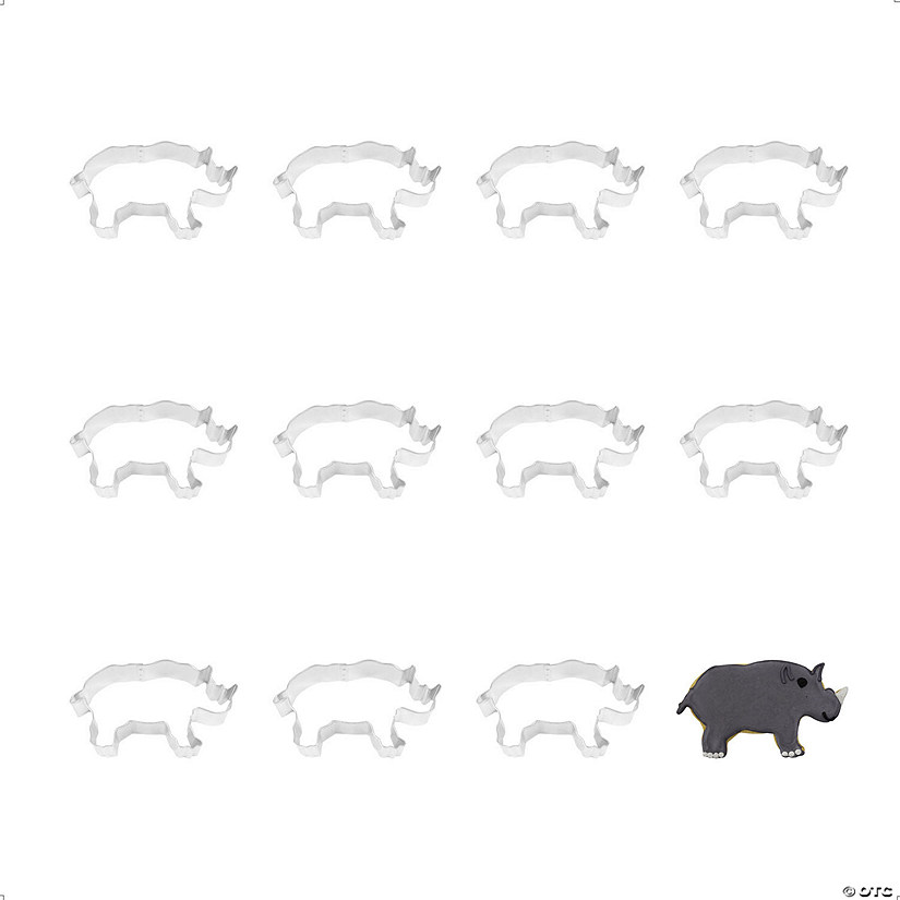 Rhino 4.75" Cookie Cutters Image
