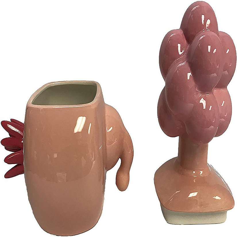 Rick and Morty Plumbus 12 Inch Ceramic Cookie Jar Oriental Trading