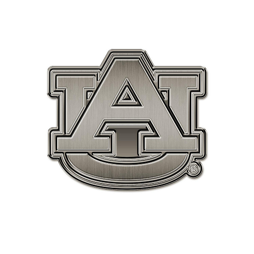 Rico Industries NCAA  Auburn Tigers Standard Antique Nickel Auto Emblem for Car/Truck/SUV Image