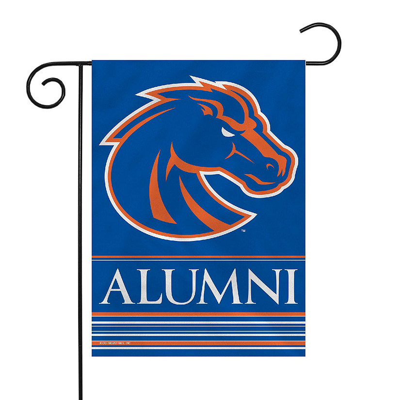 Rico Industries NCAA  Boise State Broncos Alumni 13" x 18" Double Sided Garden Flag Image