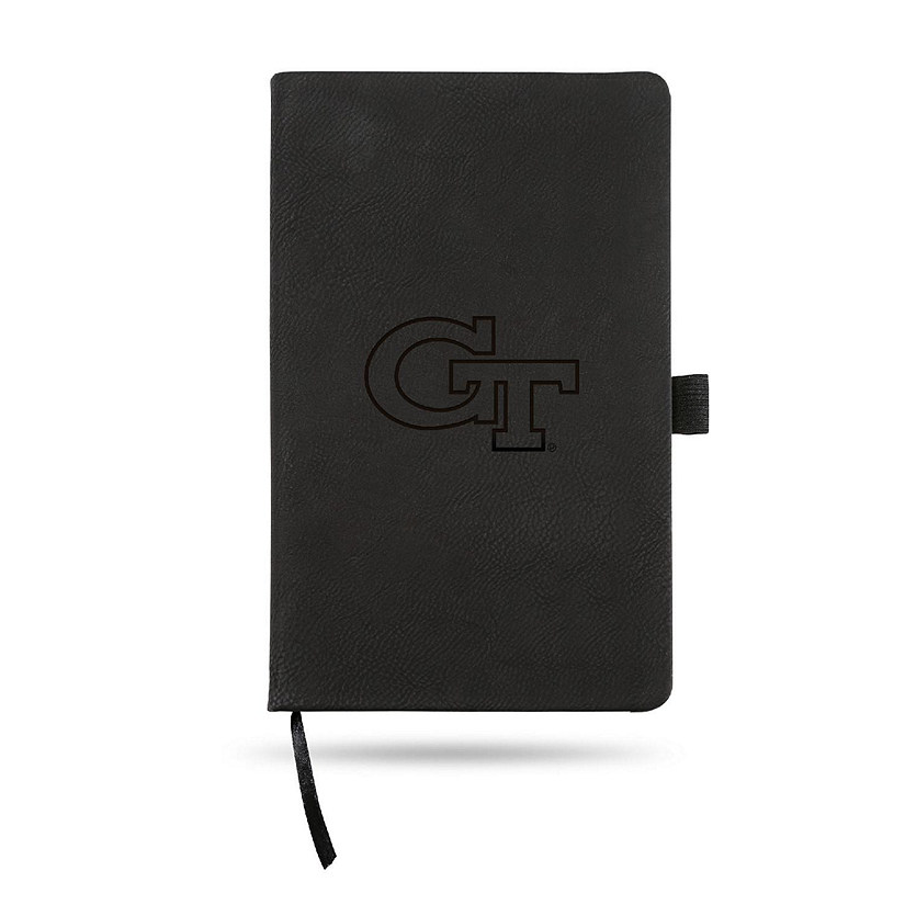 Rico Industries NCAA  Georgia Tech Yellow Jackets - GT Black - Primary Journal/Notepad 8.25" x 5.25"- Office Accessory Image