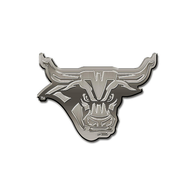 Rico Industries NCAA Minnesota State-Mankato Mavericks Antique Nickel Auto Emblem for Car/Truck/SUV Image