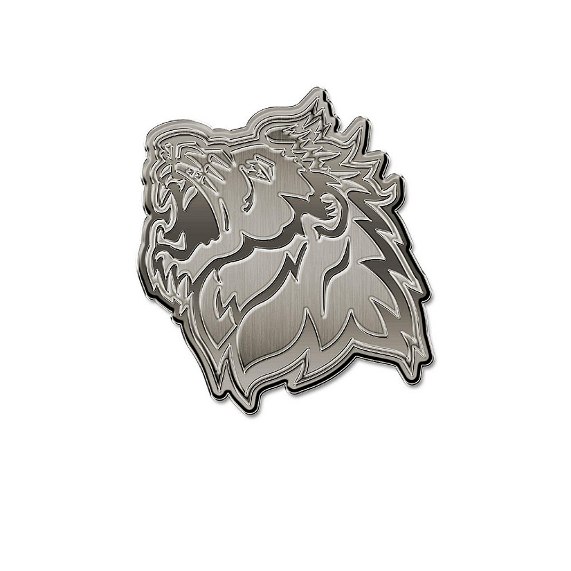 Rico Industries NCAA Missouri Southern State Lions Antique Nickel Auto Emblem for Car/Truck/SUV Image