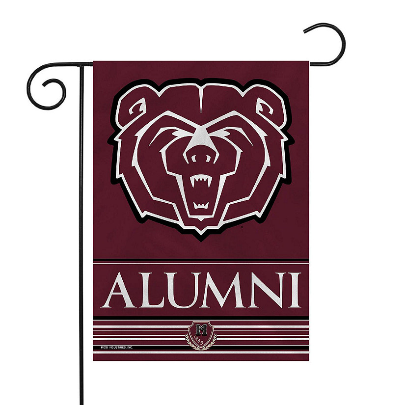 Rico Industries NCAA  Missouri State Bears Alumni 13" x 18" Double Sided Garden Flag Image