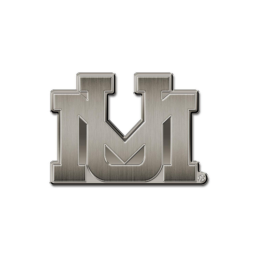 Rico Industries NCAA  Montana Grizzlies MU Standard Antique Nickel Auto Emblem for Car/Truck/SUV Image
