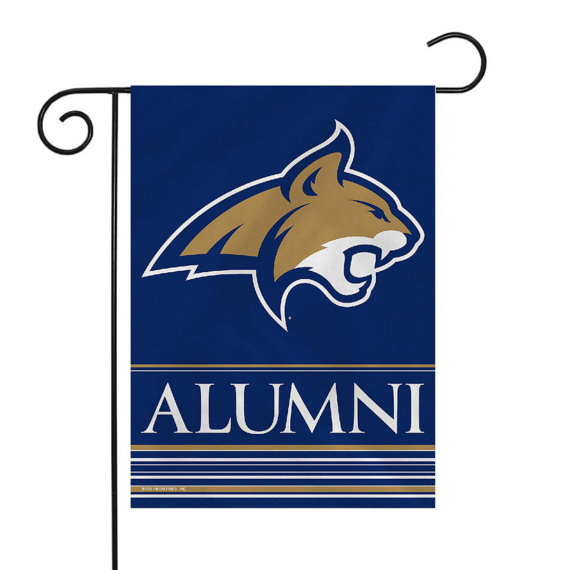 Rico Industries NCAA  Montana State Bobcats Alumni 13" x 18" Double Sided Garden Flag Image