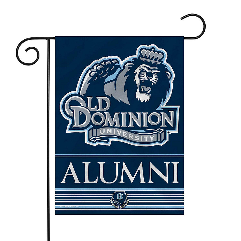 Rico Industries NCAA  Old Dominion Monarchs Alumni 13" x 18" Double Sided Garden Flag Image