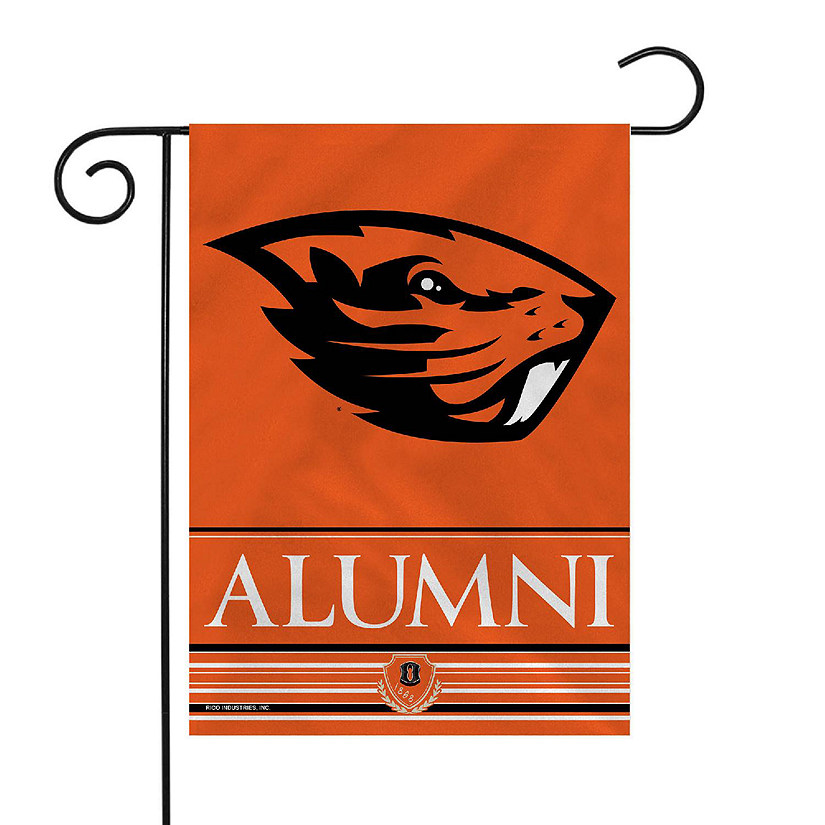 Rico Industries NCAA  Oregon State Beavers Alumni 13" x 18" Double Sided Garden Flag Image