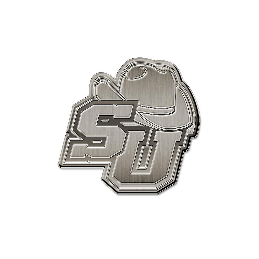 Rico Industries NCAA  Stetson Hatters Standard Antique Nickel Auto Emblem for Car/Truck/SUV Image
