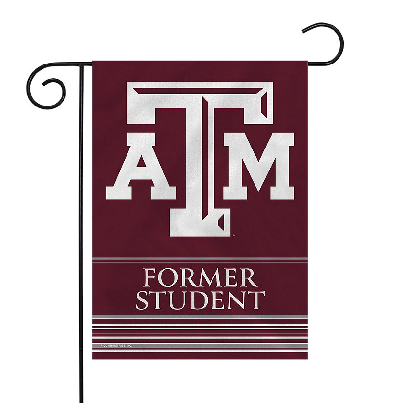 Rico Industries NCAA  Texas A&M Aggies Alumni 13" x 18" Double Sided Garden Flag Image