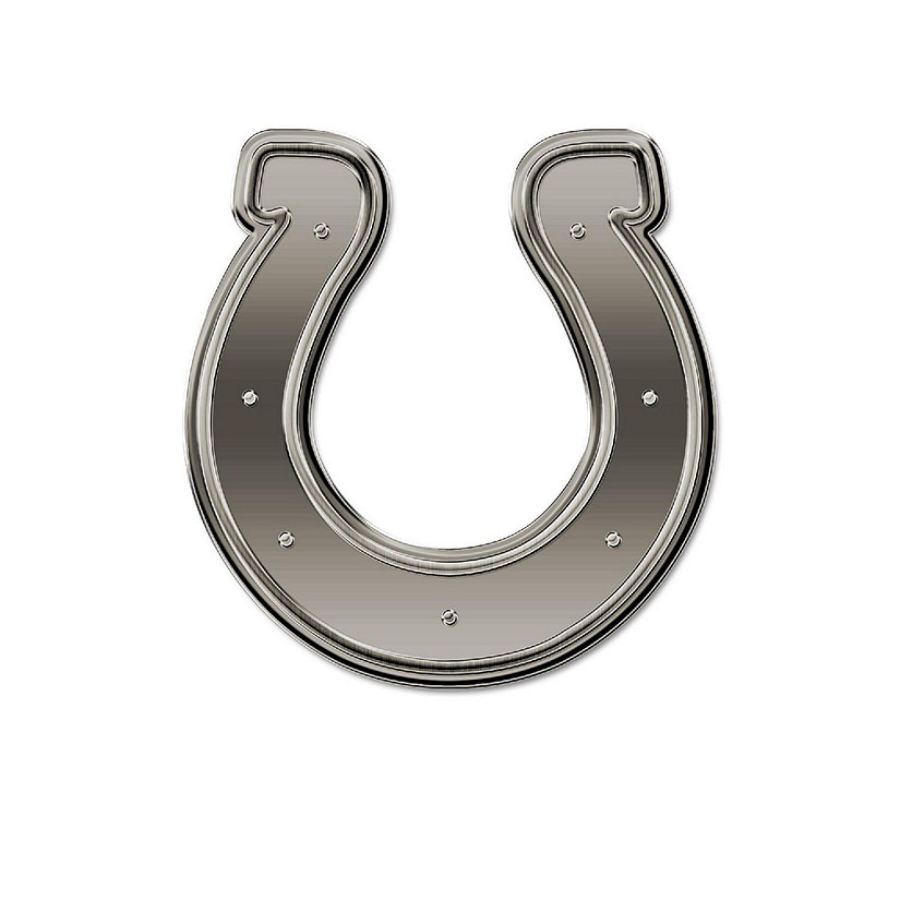 Rico Industries NFL Football Indianapolis Colts Standard Antique Nickel Auto Emblem for Car/Truck/SUV Image
