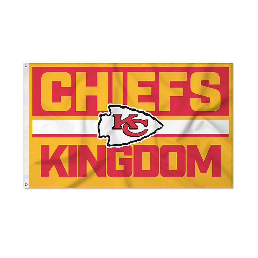 : Kansas City Chiefs Kingdom Flag : Sports & Outdoors