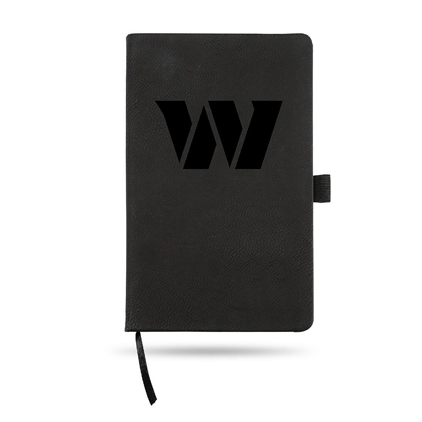 Rico Industries NFL Football Washington Commanders Black - Primary Journal/Notepad 8.25" x 5.25"- Office Accessory Image