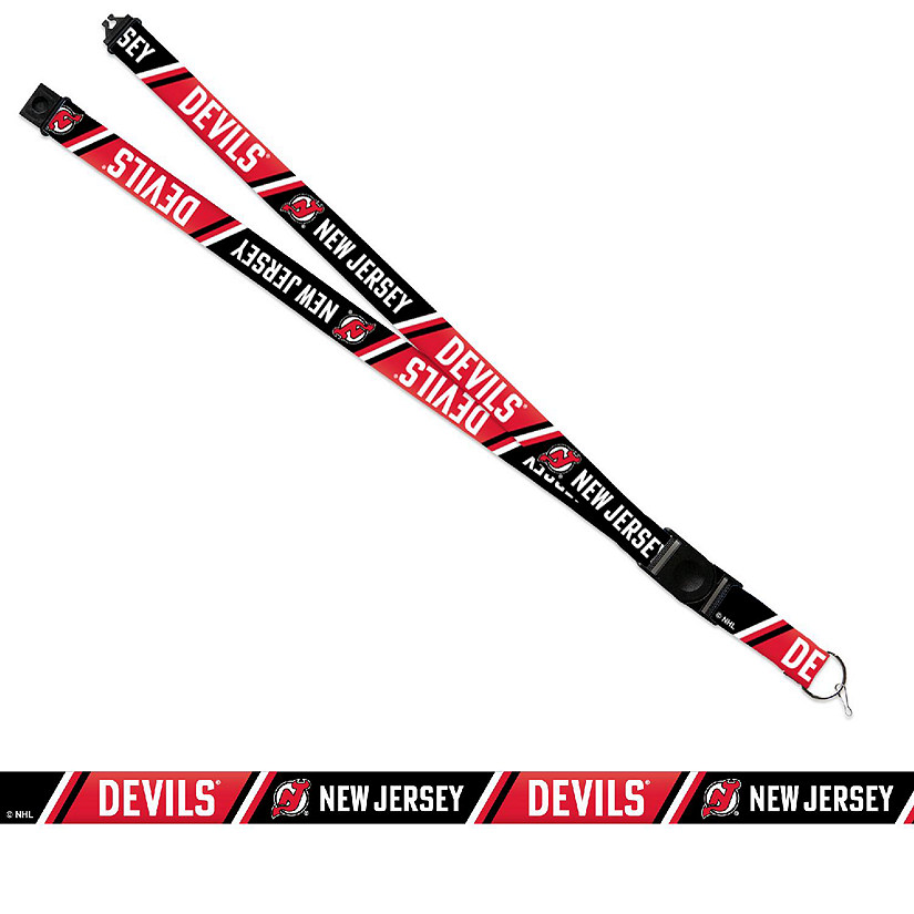 Rico Industries NHL New Jersey Devils Unisex-Adult Safety Breakaway Lanyard Image