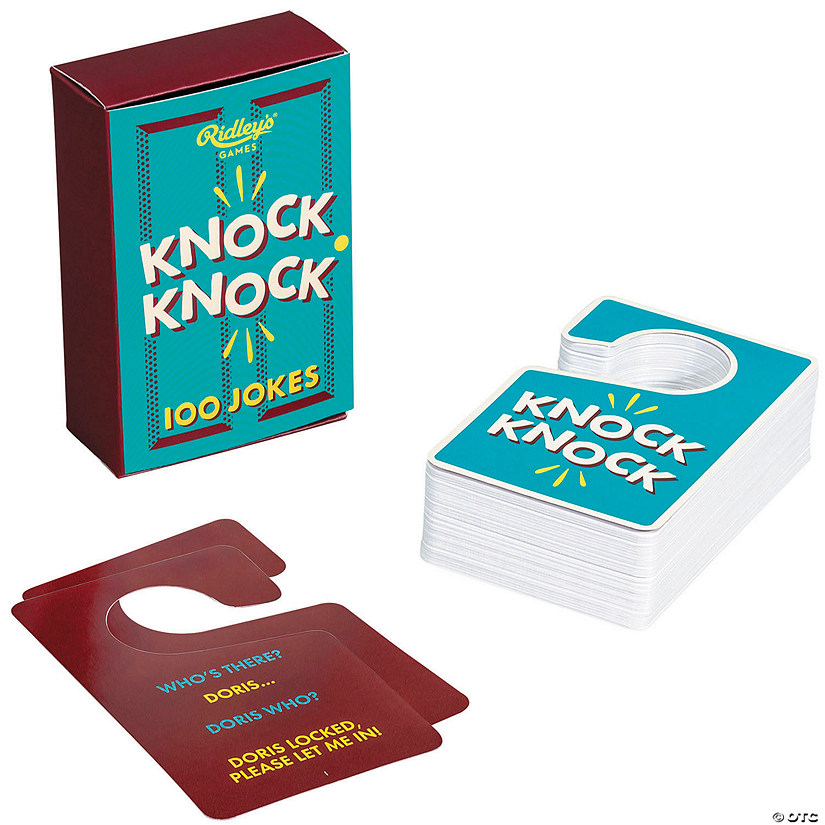 Ridley's 100 Knock Knock Joke Cards Image