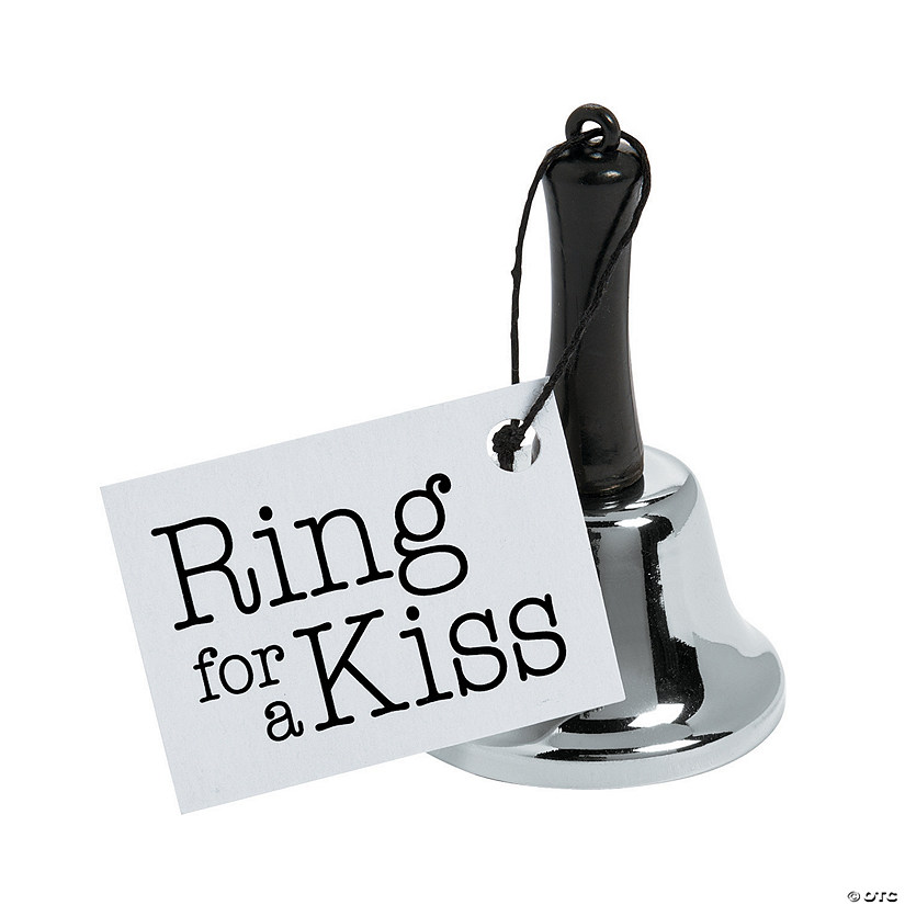 Ring for a Kiss Bells - 12 Pc. Image