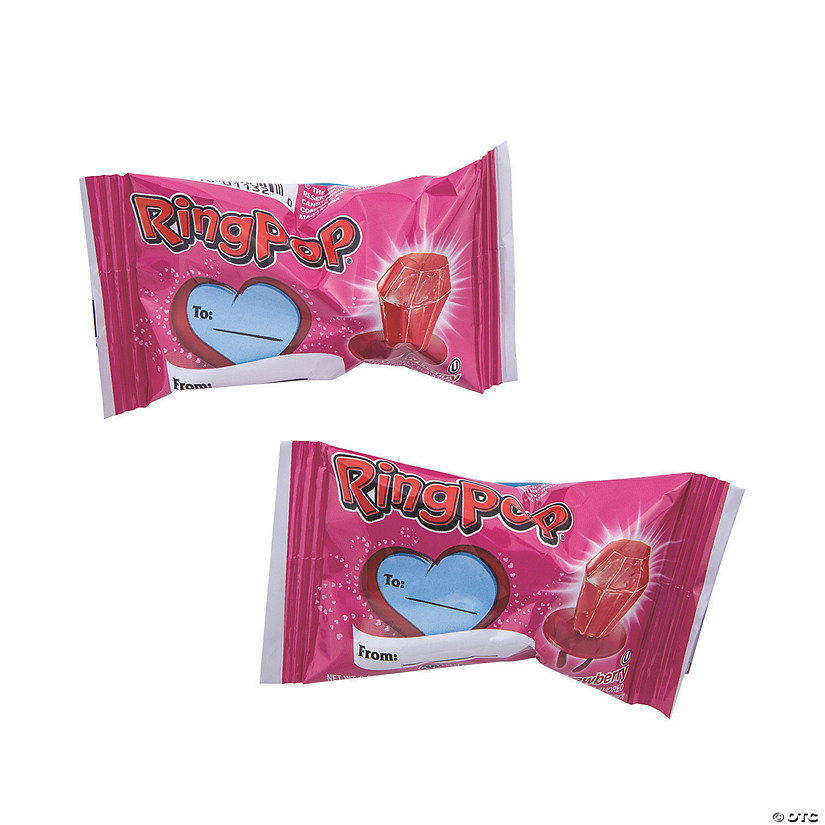 Ring Pop<sup>&#174;</sup> Candies Valentine Exchanges for 22 Image