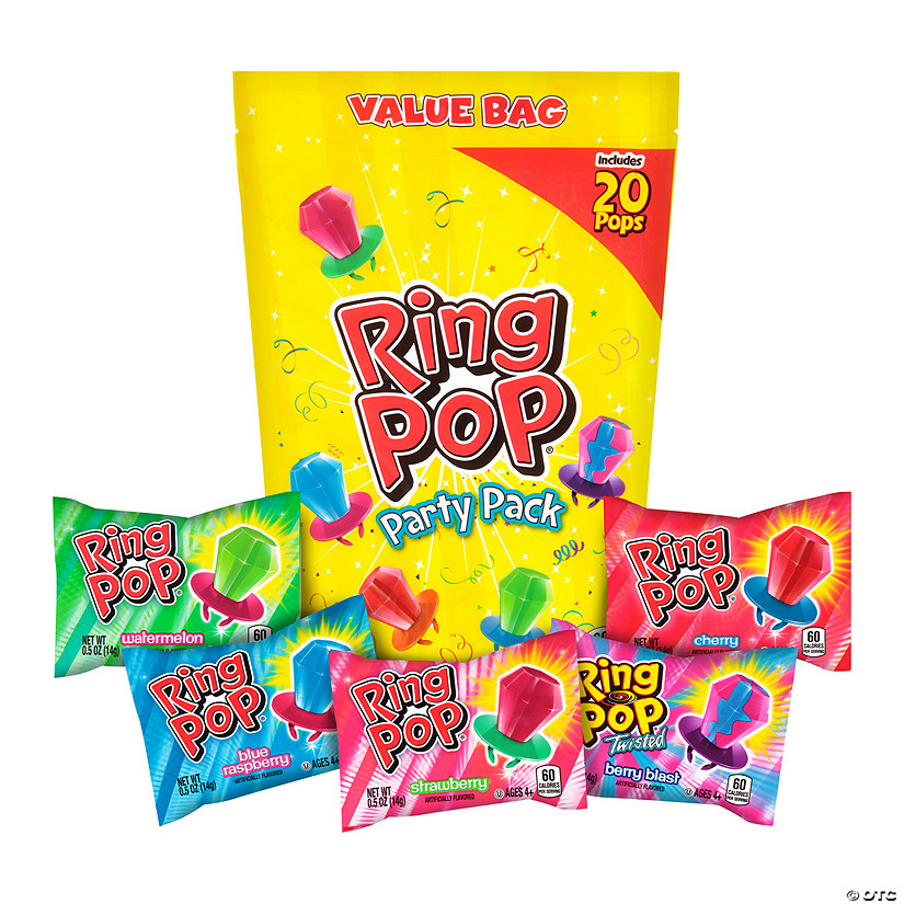 Ring Pops<sup>&#174; </sup>Party Pack - 20 Pc.  Image