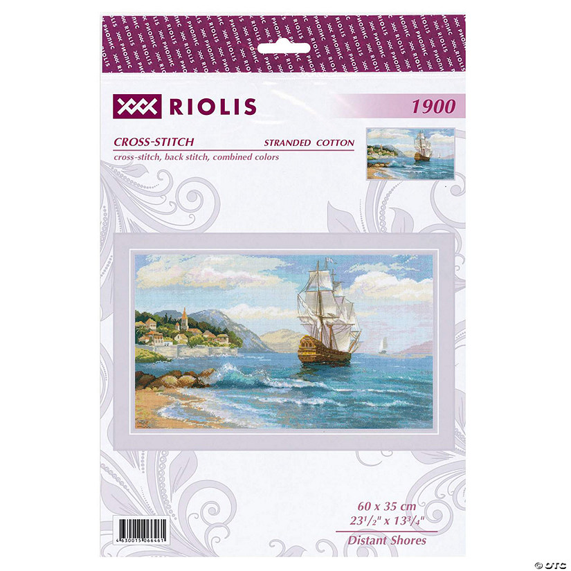 Riolis Cross Stitch Kit Distant Shores Image