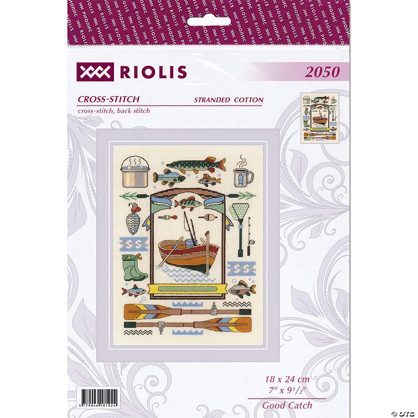 Riolis Cross Stitch Kit Good Catch Image