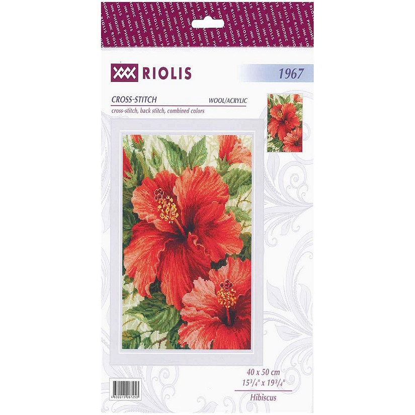 Riolis Cross Stitch Kit Hibiscus