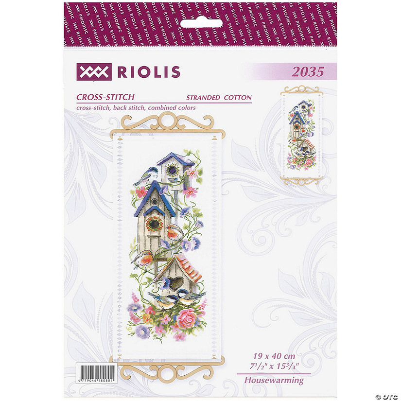 Riolis Cross Stitch Kit Housewarming Image