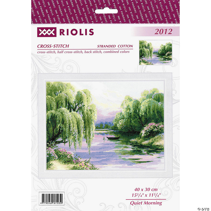 Riolis Cross Stitch Kit Quiet Morning Image