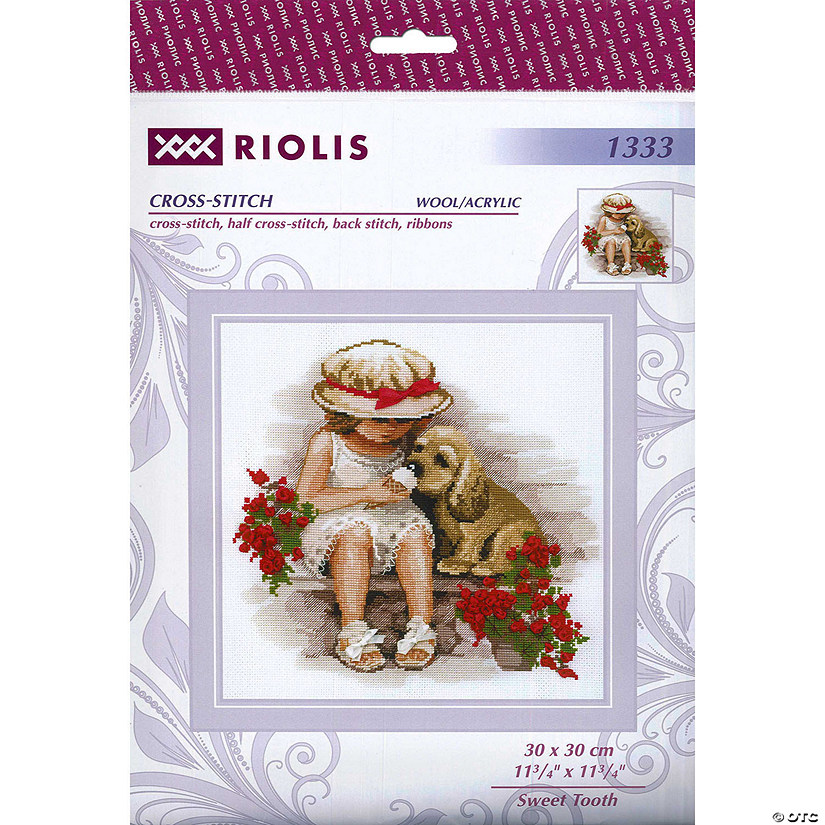 Riolis Sweet Tooth Counted Cross Stitch Kit-11.75X11.75 14 Count