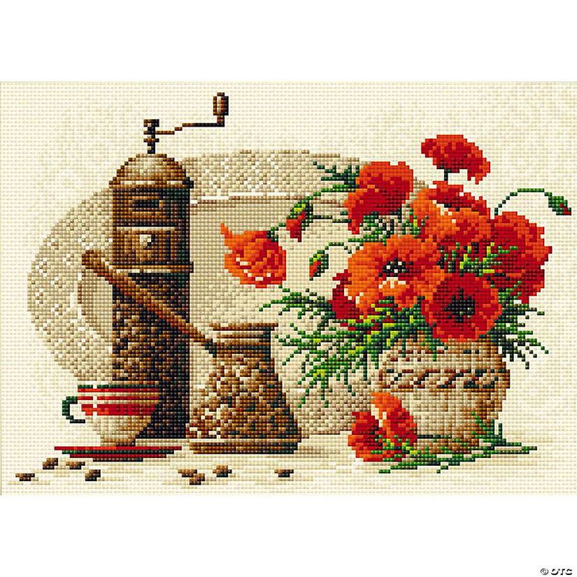 Riolis Diamond Mosaic Kit 10.75x15 Coffee Image