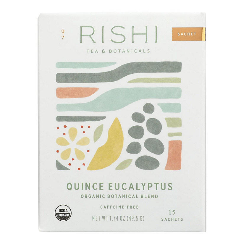 Rishi - Tea Quince Eucalyptus - Case of 6-15 BAG Image