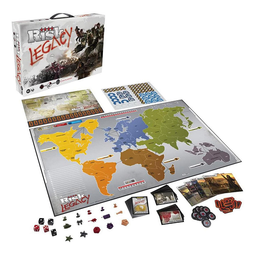 Risk Legacy Strategy Tabletop Game Image
