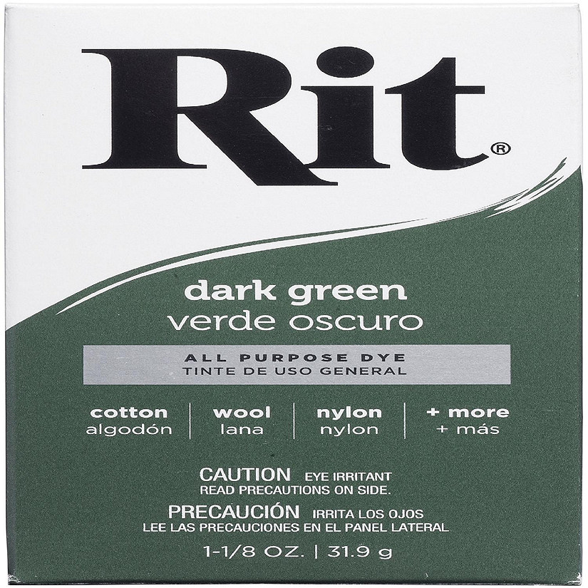 Rit Dye Powder-Dark Green Image