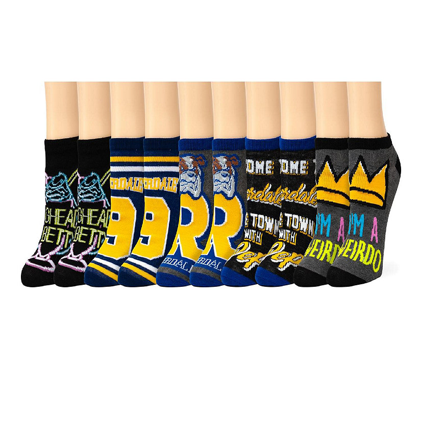 Riverdale Quotes Design Novelty Low-Cut Ankle Socks for Men & Women - 5 Pairs Image