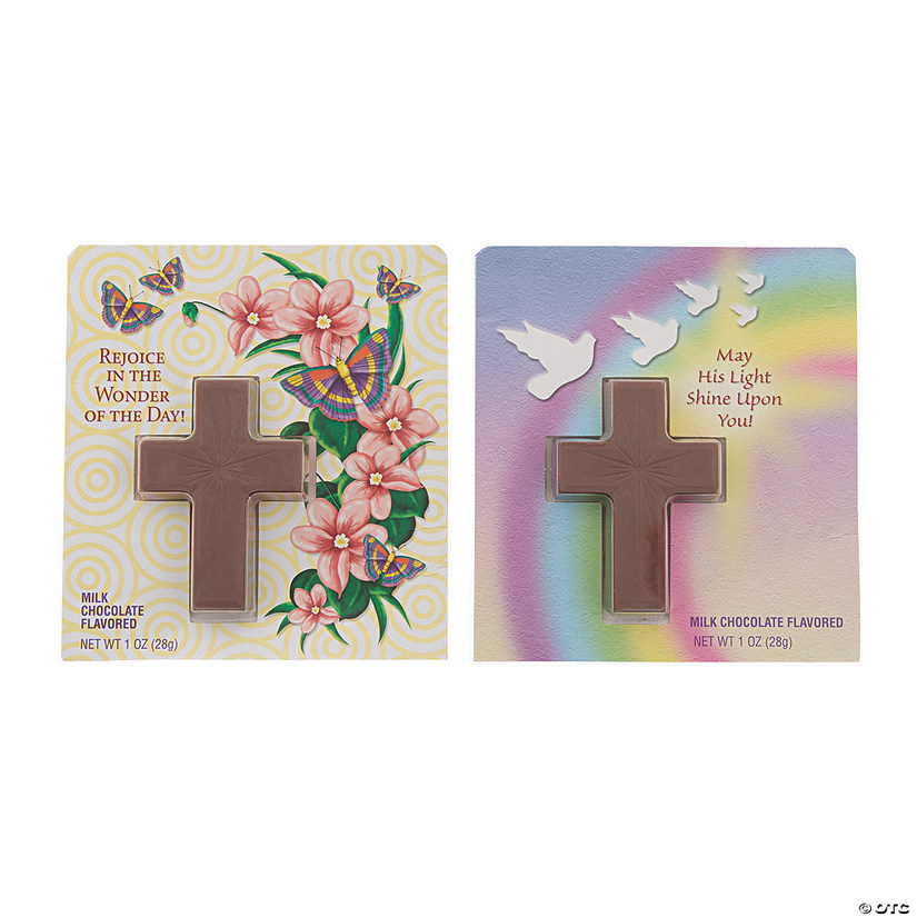 RM Palmer<sup>&#174;</sup> Easter Cards with Chocolate Cross - 24 Pc. Image