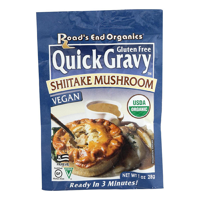 Road's End Organics Gravy Mix - Organic - Shiitake Mushroom - 1 oz - Case of 12 Image