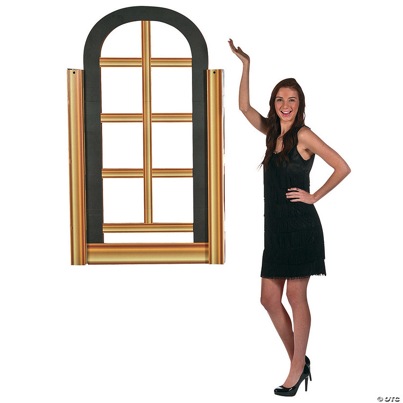 Roaring 20s Hanging Window Wall Decoration Image
