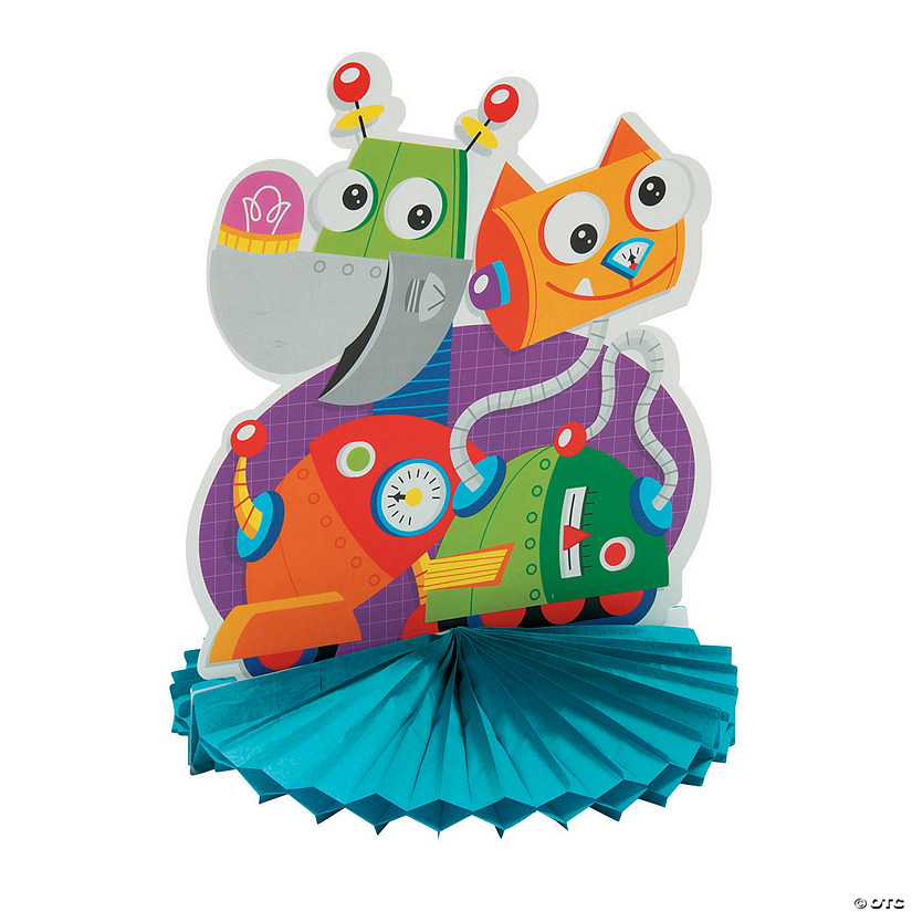 Robot Party Centerpiece Image