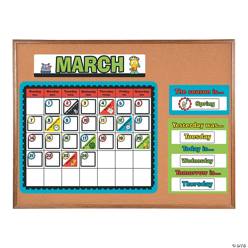 robots-gears-bulletin-board-calendar-discontinued