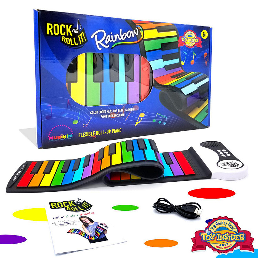 Rock And Roll It Rainbow Piano Image