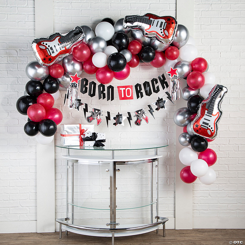 Rock Star Party Balloon Garland Kit - 104 Pc. Image