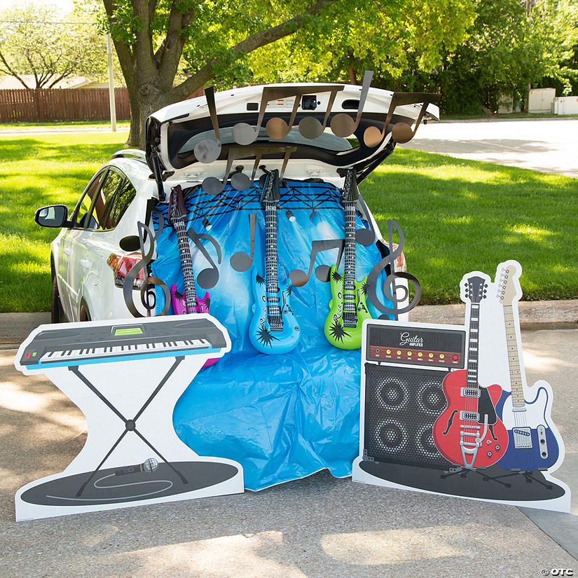 Rock Star TrunkorTreat Decorating Kit 18 Pc. Oriental Trading