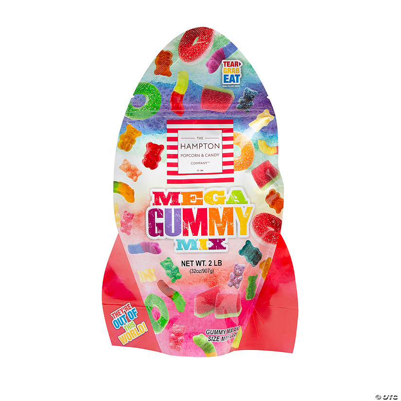 Rocket Mega Gummy Mix Bag 2 lbs.