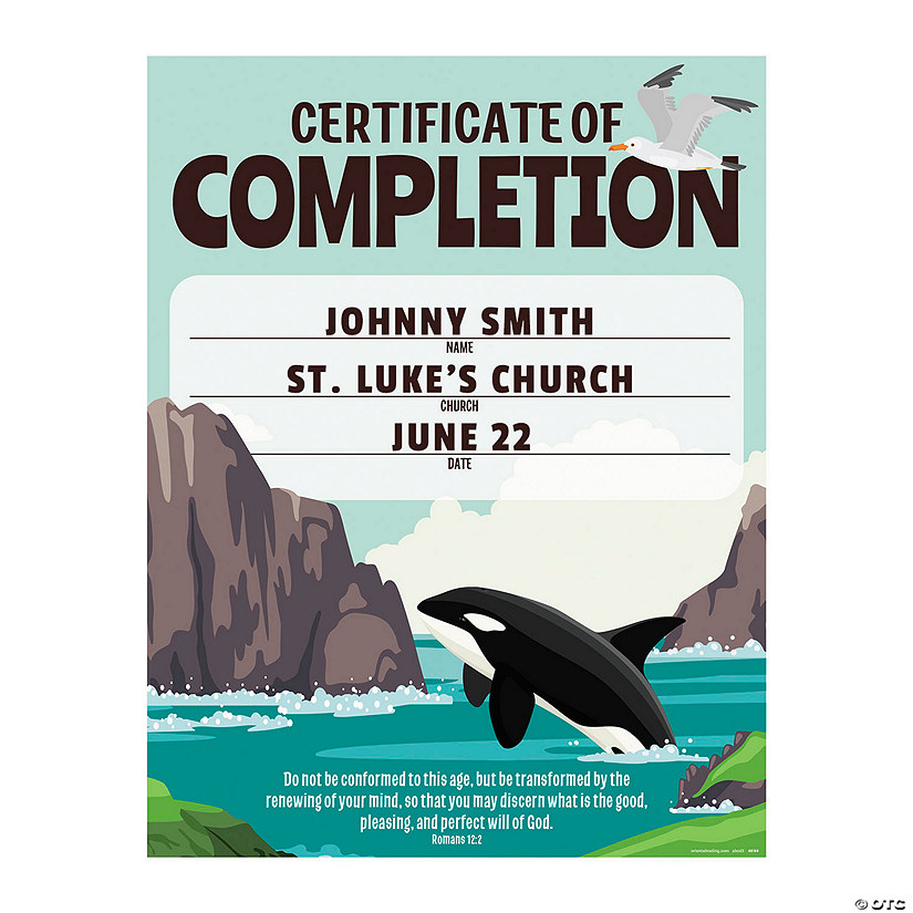 Rocky Beach VBS Certificates of Completion - 25 Pc. Image