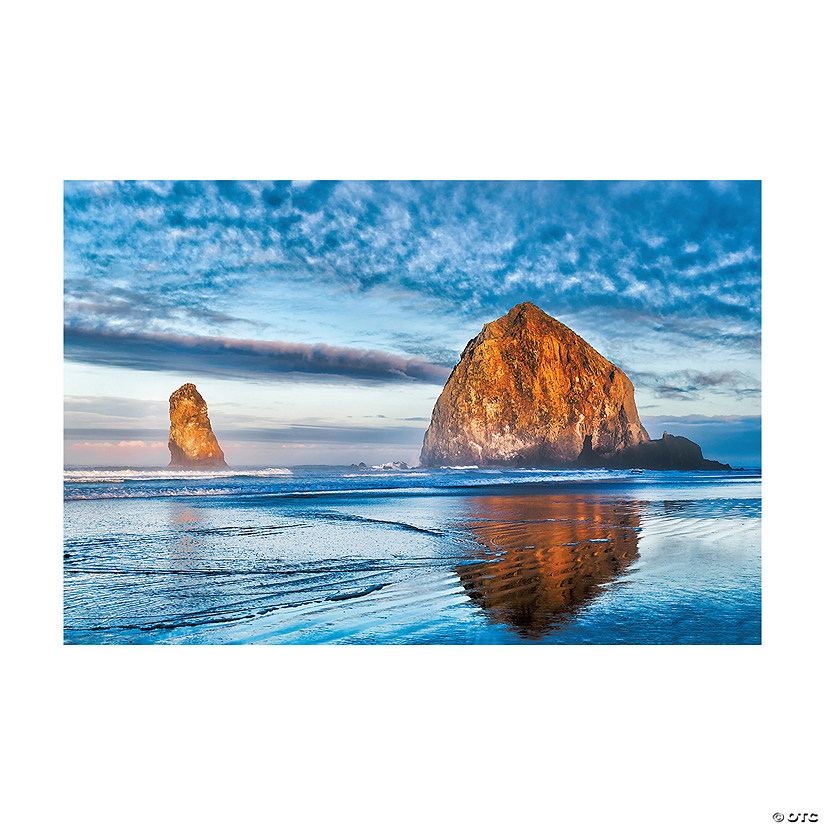 Rocky Beach VBS Haystack Rock Backdrop Banner - 3 Pc. Image