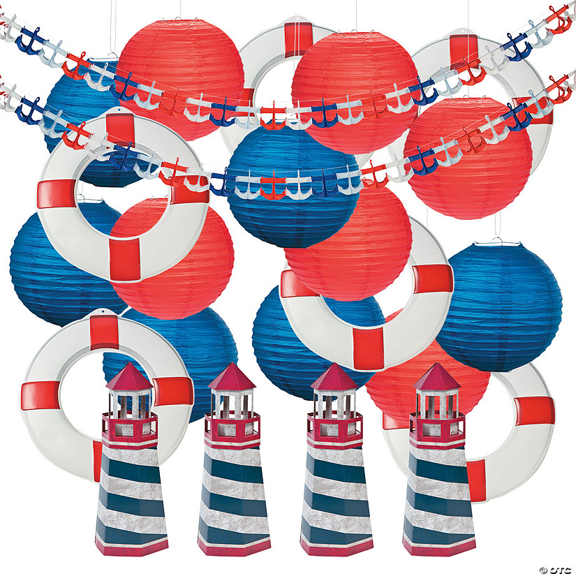 Rocky Shore Room Decorating Kit - 24 Pc. Image
