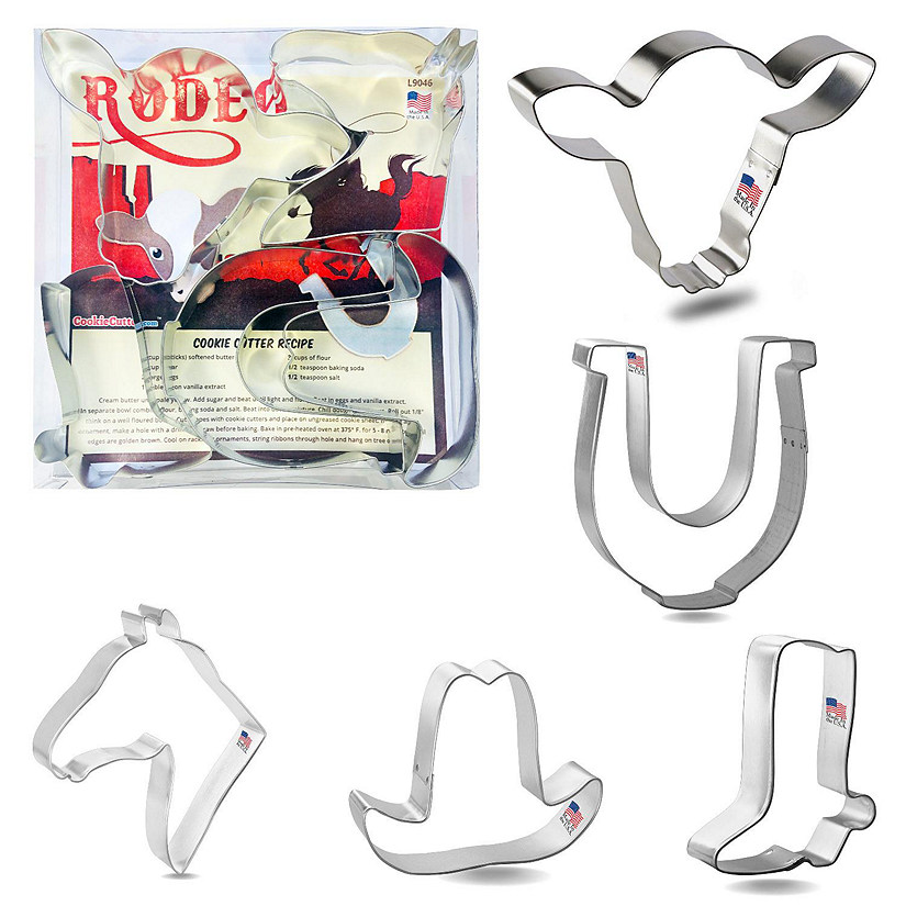 Rodeo Cookie Cutter Set 5 Pc L9046 Image