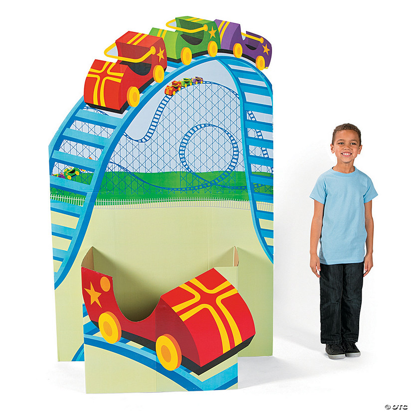 Roller Coaster Cart Cardboard StandUp Discontinued