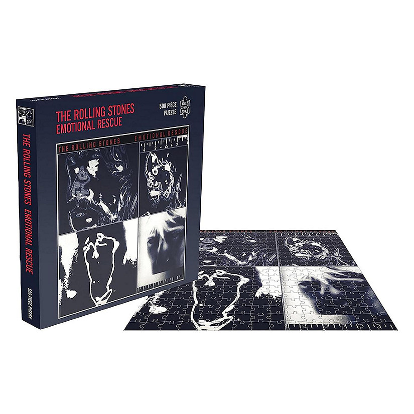 Rolling Stones Emotional Rescue 500 Piece Jigsaw Puzzle Image