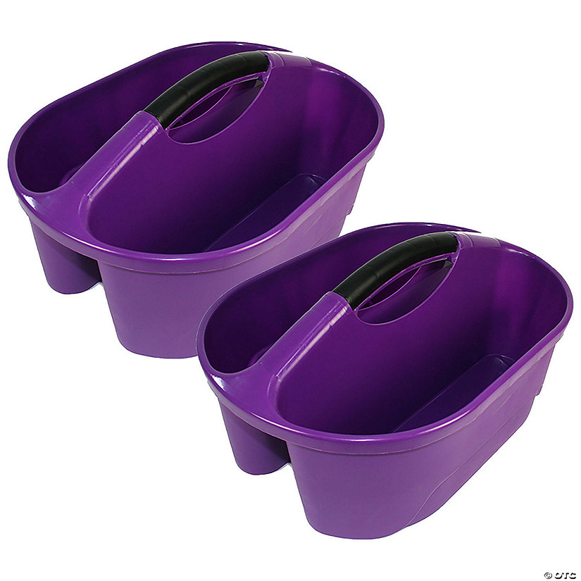 Romanoff Classroom Caddy, Purple, Pack of 2 Image